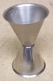 Generic Cocktail Measuring Tool 1oz 1 1/2oz 19-24-77 * Aluminum  -- Used