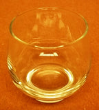 Generic Votive Candle Holder 3 1/2in x 3 1/2in 08-14f * Glass  -- Used