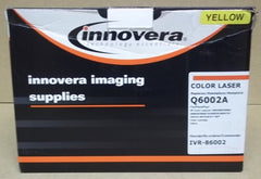 Innovera Toner Cartidge Yellow Replaces Q6002A IVR-86002 * Plastic * -- New