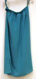 Siasia Blouse and Skirt Set Polyester Female Adult Small Turquoise Solid  -- Used