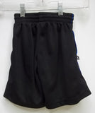 Haddad Apparel Shorts Polyester Male Kids 5T Black/Blue Solid w/ Stripes 05-012Q -- Used
