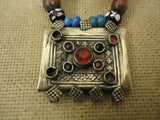 Handcrafted Tribal Ethnic Necklace Bells Middle Eastern Vintage Sterling Silver -- Used