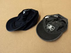 Place Hats Baseball Lot Of 2 Cotton 100% Male Kids 2-4 3T Blacks Solid -- Used