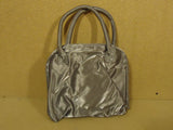 Sense Toiletry Cosmetic Bag Silver Strap 6in Plastic Female Adult 70546 -- Used