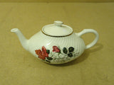 Arthur Wood 5167 Vintage Teapot 10 1/2in L x 5 1/2in W x 5 1/2in H China -- Used