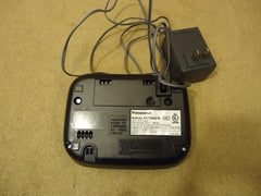 Panasonic 5.8GHz Cordless Phone Base Black Digital Answering System KX-TG4321B -- Used
