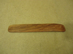 Handcrafted Incense Holder 10in L x 1 1/2in W x 1/2in H Brown Wood -- Used