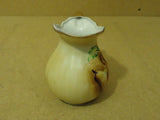 S.S.Kresge Co. Small Decorative Pitcher 5 1/2in H x 4 1/2in Diameter Fruit China -- Used