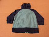 Place Hoodie Sweatshirt Cotton 60% Polyester 40% Male Kids 24 months Blues Solid -- Used