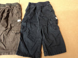 Place Pants Lot Of 3 Cotton 100% Male Kids 2-4 24 months Multi-Color -- Used