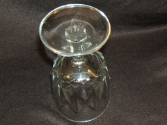 Designer Stemware Water or All Purpose Glass 6-in Tall x 3 1/4-in Crystal -- Used