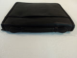 Unbranded/Generic Personal Business Organizer Pens Notes Black Faux Leather -- Used