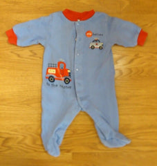 Carter's Footed Pajamas Boys 3M 8-12lb Cotton -- Used