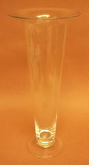 AAC Glassware A04MXC Glass Vase 20in Tall x 9 3/4in Wide -- New