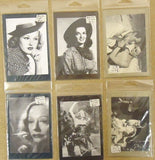 Collectible Cards/Prints 6-in x 4-in Lot of 6 Early 20th Century Famous Americans - New