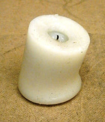 Wax Candles 3in to 9in Tall Quantity of 6 -- Used