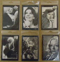 Collectible Cards/Prints 6-in x 4-in Lot of 6 Early 20th Century Famous Americans - New