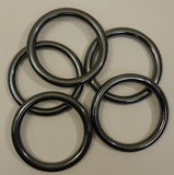 Designer Hematite Bracelets Slip On 3-in Qty of 19 Gray -- New