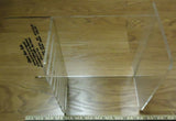 Jewelry Display Stands Clear Plastic Qty 3 Wood Trays Qty 2 -- Used