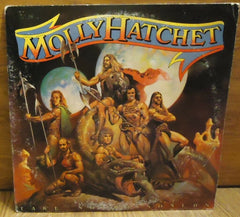 Record Album Qty 4 Molly Hatchet Hall Oates Quarter Flash Brian May -- Used