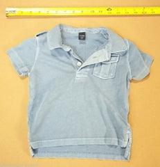 Baby Gap Boys Shirt Size 2 Years 24 Month Blue -- Used