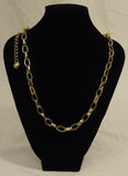 Fashion Designer Metal Chain Necklaces Qty 8 Adjuster Chain Gold -- New