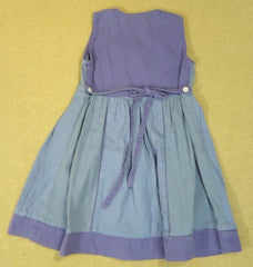 Cornelloki Girls Sleeveless Dress 2T Toddler Violet/Blue -- Used