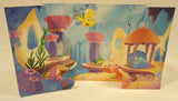 Disney Little Mermaid Tri Fold Background Cardstock -- Used