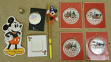 Disney Mickey Mouse Christmas Ornaments, Watch, Thimble, Toys And More -- Used