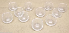 Glass Tea Light Holders 3in x 3in x 2 1/2in Box of 11