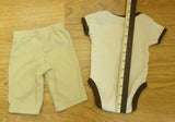 Carter's One Piece And Pants Boys Newborn Cotton Little Stinker -- Used