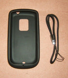 HTC Hero Black Gel Skin With Wrist Strap 33653BBR -- New