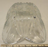 Crystal Serving Bowl 8in x 8in x 5in