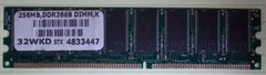 SpecTek 32WKD 256MB DDR266B DIMM RAM -- Used