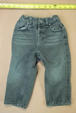 Mexx Childrens Boys Jeans 18-24m Toddler Gray Elastic Waist -- Used