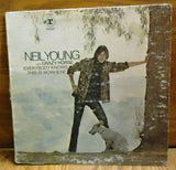 Record Albums Qty 4 Neil Young English Folk The Ventures Three Dog Night -- Used