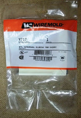 Wiremold V717 Internal  90 Degree Elbow Ivory Steel -- New