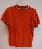 Old Navy Polo Shirt Womens L Cotton Orange -- Used