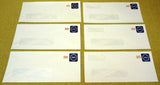 USPS Scott U611 25c Envelopes Stars & USA Lot of 12 Blue Red -- New