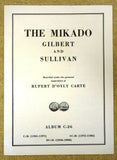 Victor Gilbert & Sullivan The Mikado Record Albums Set of 11 Records -- Used