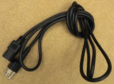 Standard Set IEC 320 C13 Connector Type 6Foot Power Cord Black -- New