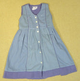 Cornelloki Girls Sleeveless Dress 2T Toddler Violet/Blue -- Used