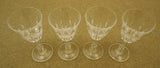 Set of 4 Miniature Wine Glasses (2 in D. x 5 in. H.)