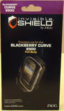 Zagg Invisible Shield Blackberry Curve 8900 Full Body BLKBRY8900FB Shield Only -- New
