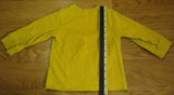 Place Long Sleeve Shirt Boys 18M Toddler Cotton Mustard World Famous 54 Pirates Basketball -- Used