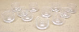 Glass Tea Light Holders 3in x 3in x 2 1/2in Box of 11