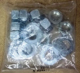 3/4in Bolts and Washers Set of 10 Each -- New