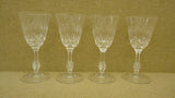 Set of 4 Miniature Wine Glasses (2 in D. x 5 in. H.)