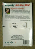 Kaspersky Anti-Virus 2010 -- Used