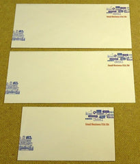 USPS Scott U606 20c Envelope Small Business Lot of 3 White Red Blue -- New